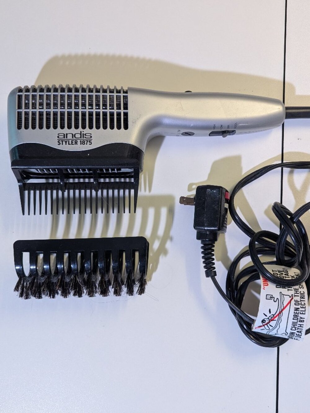Andis Styler 1875 Blow Dryer Hair Styler